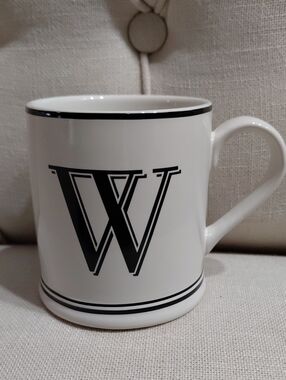 Sur La Table W Monogram 10oz Mug